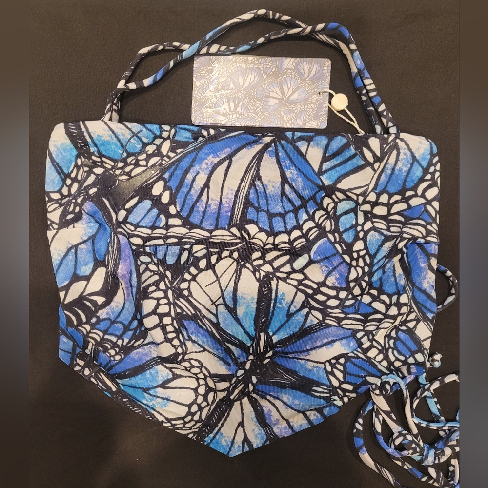 ToLuca Gwynne Lace Up Back Bandana